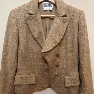 Vintage Bill Blass Camel Blazer